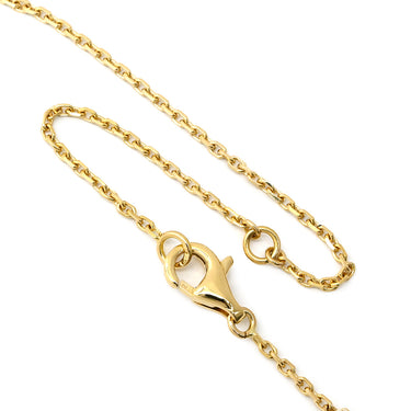 ヴァンクリーフアーペル Van Cleef & Arpels ヴィンテージ アルハンブラ VCARA45800 ブラック×イエローゴールド K18YG オニキス ネックレス Au750 18K 18金 黒 オニキス