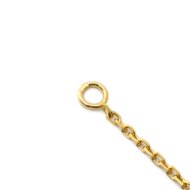 ヴァンクリーフアーペル Van Cleef & Arpels ヴィンテージ アルハンブラ VCARA45800 ブラック×イエローゴールド K18YG オニキス ネックレス Au750 18K 18金 黒 オニキス