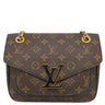 ルイヴィトン LOUIS VUITTON パッシー M45592 モノグラム モノグラムキャンバス レザー ショルダーバッグ ゴールド金具 茶 ボルドー Wチェーン