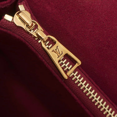 ルイヴィトン LOUIS VUITTON パッシー M45592 モノグラム モノグラムキャンバス レザー ショルダーバッグ ゴールド金具 茶 ボルドー Wチェーン