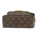 ルイヴィトン LOUIS VUITTON パッシー M45592 モノグラム モノグラムキャンバス レザー ショルダーバッグ ゴールド金具 茶 ボルドー Wチェーン