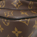 ルイヴィトン LOUIS VUITTON パッシー M45592 モノグラム モノグラムキャンバス レザー ショルダーバッグ ゴールド金具 茶 ボルドー Wチェーン