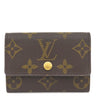 ルイヴィトン LOUIS VUITTON ポルト モネ プラ M61930 モノグラム モノグラムキャンバス コインケース ゴールド金具 茶 小銭入れ カードケース