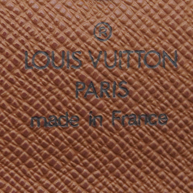 ルイヴィトン LOUIS VUITTON ポルト モネ プラ M61930 モノグラム モノグラムキャンバス コインケース ゴールド金具 茶 小銭入れ カードケース