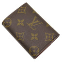 ルイヴィトン LOUIS VUITTON ポルト モネ プラ M61930 モノグラム モノグラムキャンバス コインケース ゴールド金具 茶 小銭入れ カードケース