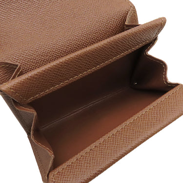 ルイヴィトン LOUIS VUITTON ポルト モネ プラ M61930 モノグラム モノグラムキャンバス コインケース ゴールド金具 茶 小銭入れ カードケース
