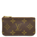 ルイヴィトン LOUIS VUITTON ポシェット クレ M62650 モノグラム モノグラムキャンバス コインケース ゴールド金具 茶 キーチェーン付き