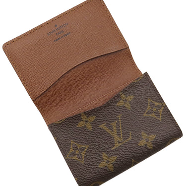 ルイヴィトン LOUIS VUITTON アンヴェロップ カルト ドゥ ヴィジット M62920 モノグラム モノグラムキャンバス 名刺入れ カードケース