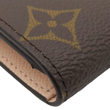 ルイヴィトン LOUIS VUITTON ミュルティクレ 4 M83265 モノグラムXシャマロウピンク モノグラムキャンバス キーケース ゴールド金具 茶 ピンク 4連 4本