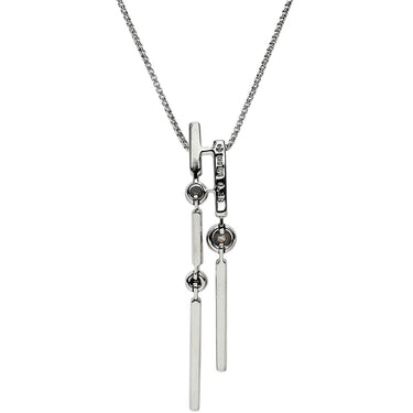 TASAKI TASAKI ダイヤ ペンダント PTD13306/8406907 ホワイトゴールド K18WG ダイヤモンド ネックレス 3石 3粒 ラウンドブリリアントカット プラチナ ドロップ