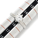 ノンブランド NON BRAND ソリティア ダイヤモンド 1.032ct プラチナシルバー Pt900 ダイヤモンド リング 指輪 プラチナ Pt900 1P 1石 1粒 大粒 6本立爪 エンゲージ ブライダル 15号