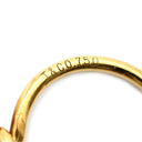 ティファニー Tiffany & Co ラブノット イエローゴールド K18YG リング 指輪 T＆Co. ダブルフック リング Au750 18K 18金 10号