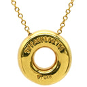 ティファニー Tiffany & Co ドッツ サークル ダイヤモンド イエローゴールド K18YG Pt950 ダイヤモンド ネックレス T&Co. K18YG×Pt950 6P 6石 6粒 エルサペレッティ