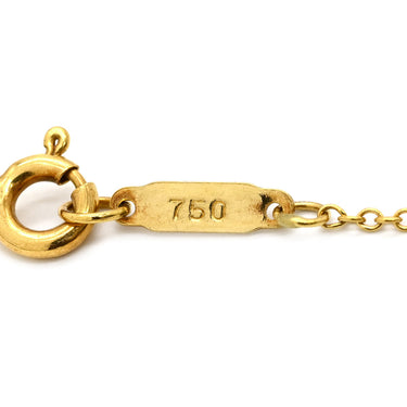 ティファニー Tiffany & Co ドッツ サークル ダイヤモンド イエローゴールド K18YG Pt950 ダイヤモンド ネックレス T&Co. K18YG×Pt950 6P 6石 6粒 エルサペレッティ