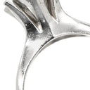 ノンブランド NON BRAND ダイヤ 1.06ct プラチナシルバー Pt900 ダイヤモンド リング 指輪 1P 1石 1粒 大粒 6本立爪 ソリティア Pt900 プラチナ 花爪リング 12号