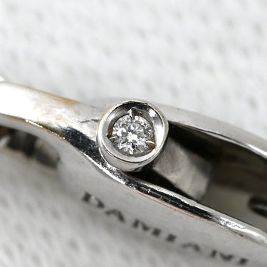 ダミアーニ DAMIANI クロス ダイヤ ペンダント ホワイトゴールド K18WG ダイヤモンド ネックレス 18K 750 WG 十字架 CROSS