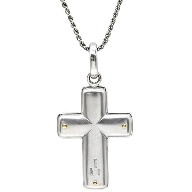 ダミアーニ DAMIANI クロス ダイヤ ペンダント ホワイトゴールド K18WG ダイヤモンド ネックレス 18K 750 WG 十字架 CROSS