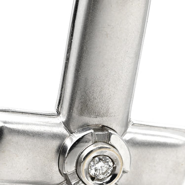 ダミアーニ DAMIANI クロス ダイヤ ペンダント ホワイトゴールド K18WG ダイヤモンド ネックレス 18K 750 WG 十字架 CROSS