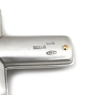 ダミアーニ DAMIANI クロス ダイヤ ペンダント ホワイトゴールド K18WG ダイヤモンド ネックレス 18K 750 WG 十字架 CROSS