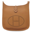 エルメス HERMES エヴリン3 PM ゴールド トリヨンクレマンス ショルダーバッグ シルバー金具 茶