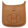 エルメス HERMES エヴリン3 PM ゴールド トリヨンクレマンス ショルダーバッグ シルバー金具 茶