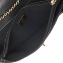 シャネル CHANEL マトラッセ トレンディCC WOC ブラック ラムスキン チェーンウォレット ゴールド金具 黒 ロゴプレート
