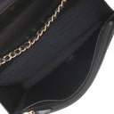 シャネル CHANEL マトラッセ トレンディCC WOC ブラック ラムスキン チェーンウォレット ゴールド金具 黒 ロゴプレート