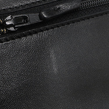 シャネル CHANEL マトラッセ トレンディCC WOC ブラック ラムスキン チェーンウォレット ゴールド金具 黒 ロゴプレート