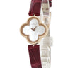 腕時計 ヴァンクリーフアーペル Van Cleef & Arpels スウィート アルハンブラ VCARO8SF00 クオーツ レディース K18RG無垢 ローズゴールド シェル