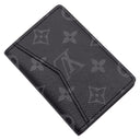 ルイヴィトン LOUIS VUITTON オーガナイザー ドゥ ポッシュ M61696 モノグラムエクリプス レザー モノグラムエクリプスキャンパス カードケース 黒 名刺入れ