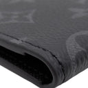 ルイヴィトン LOUIS VUITTON オーガナイザー ドゥ ポッシュ M61696 モノグラムエクリプス レザー モノグラムエクリプスキャンパス カードケース 黒 名刺入れ
