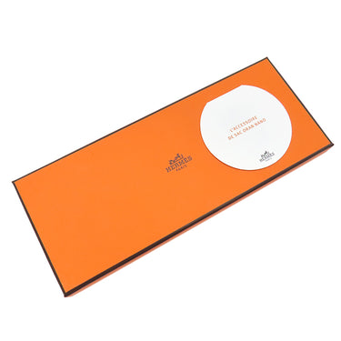 エルメス HERMES オランナノ ナタ×ナチュラルサブレ ヴォーエプソン ヴォーバトラー ヴァッシュハンター バッグチャーム 新品 未使用 アイボリー 茶 サンダル型