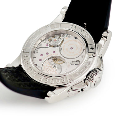 腕時計 ロジェデュブイ ROGER DUBUIS エクスカリバー EX45 77 9 9.71R 自動巻き メンズ OH済 黒 ローマン スモールセコンド