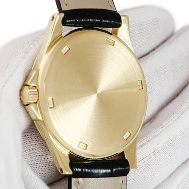 腕時計 パテックフィリップ PATEK PHILIPPE ネプチューン 5081J-001 自動巻き メンズ OH済 K18YG無垢 黒 デイト ローマン Neptune