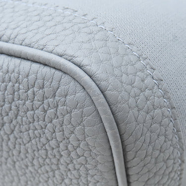 エルメス HERMES ガーデンパーティー PM グリパンタン トワルオフィシエ レザー ハンドバッグ シルバー金具 2025年製