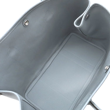 エルメス HERMES ガーデンパーティー PM グリパンタン トワルオフィシエ レザー ハンドバッグ シルバー金具 2025年製