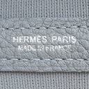 エルメス HERMES ガーデンパーティー PM グリパンタン トワルオフィシエ レザー ハンドバッグ シルバー金具 2025年製
