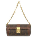 ルイヴィトン LOUIS VUITTON パピヨン トランク M57835 モノグラム モノグラムキャンバス 2WAYバッグ ゴールド金具 茶 ハンドバッグ ショルダーバッグ