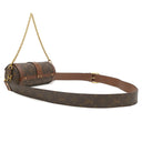 ルイヴィトン LOUIS VUITTON パピヨン トランク M57835 モノグラム モノグラムキャンバス 2WAYバッグ ゴールド金具 茶 ハンドバッグ ショルダーバッグ