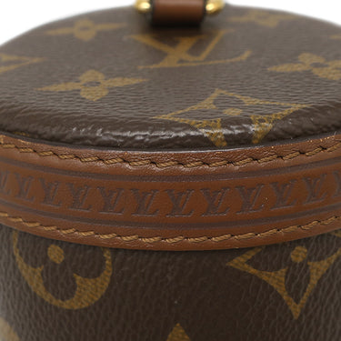 ルイヴィトン LOUIS VUITTON パピヨン トランク M57835 モノグラム モノグラムキャンバス 2WAYバッグ ゴールド金具 茶 ハンドバッグ ショルダーバッグ