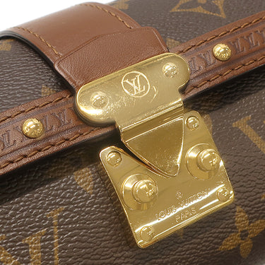 ルイヴィトン LOUIS VUITTON パピヨン トランク M57835 モノグラム モノグラムキャンバス 2WAYバッグ ゴールド金具 茶 ハンドバッグ ショルダーバッグ