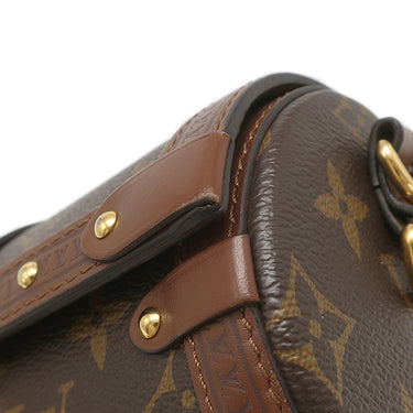 ルイヴィトン LOUIS VUITTON パピヨン トランク M57835 モノグラム モノグラムキャンバス 2WAYバッグ ゴールド金具 茶 ハンドバッグ ショルダーバッグ
