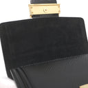 ルイヴィトン LOUIS VUITTON ドーフィーヌ NV MINI M55964 ブラック エピレザー レザー ショルダーバッグ ゴールド金具 黒 チェーンショルダー