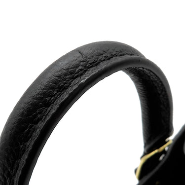 ルイヴィトン LOUIS VUITTON プティット サックプラ M81416 ブラック×ベージュ モノグラムアンプラント 2WAYバッグ ゴールド金具 黒 ショルダー