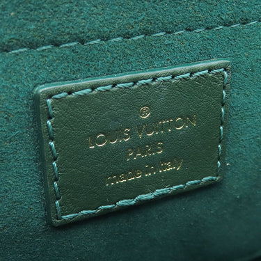 ルイヴィトン LOUIS VUITTON ニューウェーブ チェーンショルダーバッグ PM M55021 エムロード レザー ショルダーバッグ ゴールド金具 緑 LVロゴ