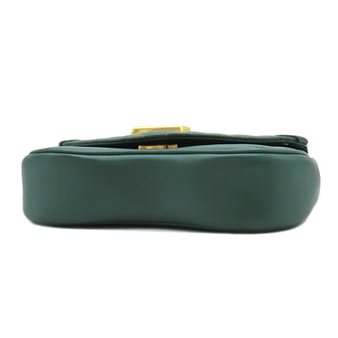 ルイヴィトン LOUIS VUITTON ニューウェーブ チェーンショルダーバッグ PM M55021 エムロード レザー ショルダーバッグ ゴールド金具 緑 LVロゴ