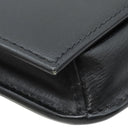 サンローラン SAINT LAURENT フォン フォルダー 635095 ブラック カーフ ショルダーバッグ ゴールド金具 モノグラム カサンドラ 黒 肩掛け
