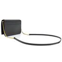 サンローラン SAINT LAURENT フォン フォルダー 635095 ブラック カーフ ショルダーバッグ ゴールド金具 モノグラム カサンドラ 黒 肩掛け