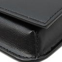 サンローラン SAINT LAURENT フォン フォルダー 635095 ブラック カーフ ショルダーバッグ ゴールド金具 モノグラム カサンドラ 黒 肩掛け