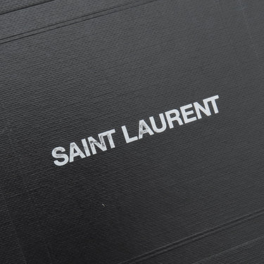 サンローラン SAINT LAURENT フォン フォルダー 635095 ブラック カーフ ショルダーバッグ ゴールド金具 モノグラム カサンドラ 黒 肩掛け